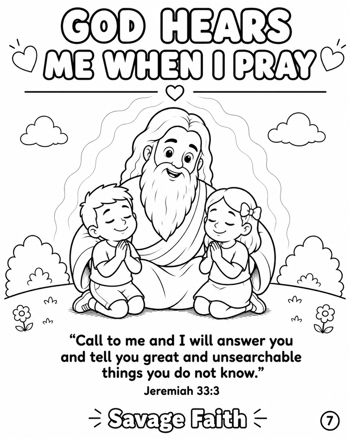 God Loves Me Coloring Book – A Christian Coloring Book for Kids About God’s Love